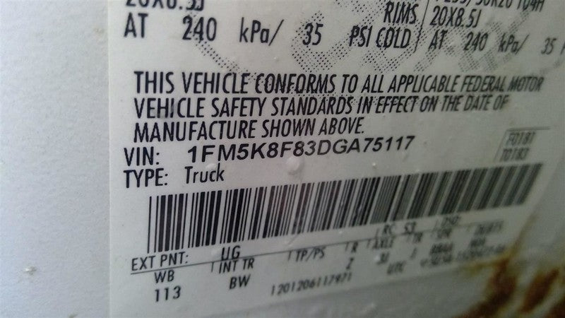 Starter Motor Fits 08-19 TAURUS 1701276