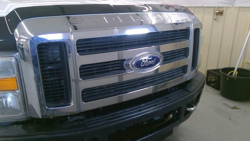 Grille Surround 2 Chrome Bars Fits 08-10 FORD F250SD PICKUP 1866217
