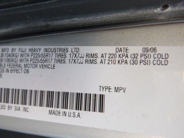 Grille Outback Fits 05-07 LEGACY 1216795
