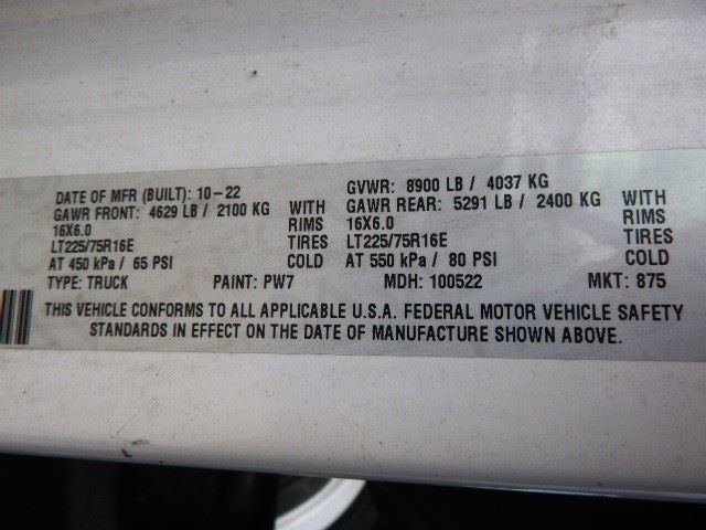 PROMAST25 2023 Dash/Interior/Seat Switch 1664894