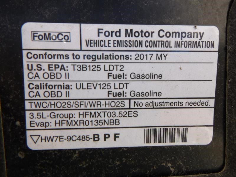 Automatic Transmission 6 Speed 3.5L FWD Fits 11-18 EDGE 1698461