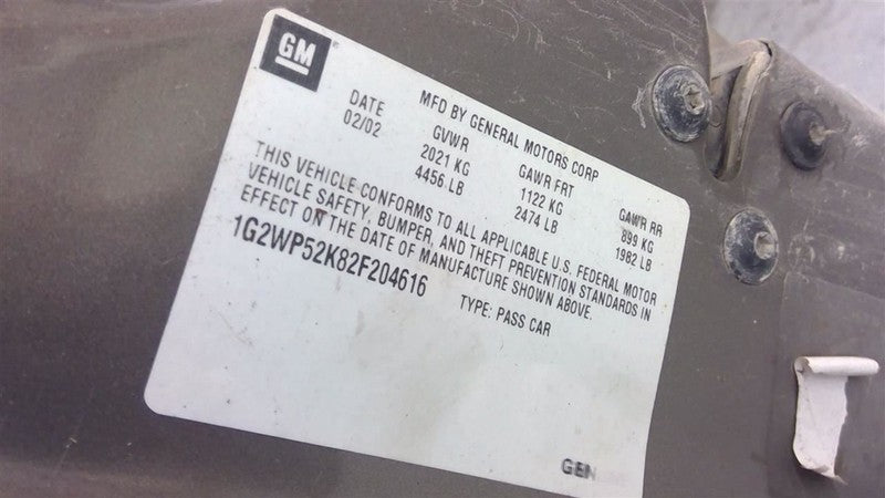 Power Steering Pump Fits 98-05 MONTE CARLO 1704883