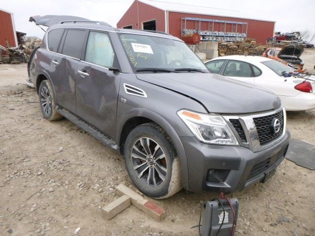 Console Front Floor Sl With 2nd Row Buckets Fits 18-20 ARMADA 1168863