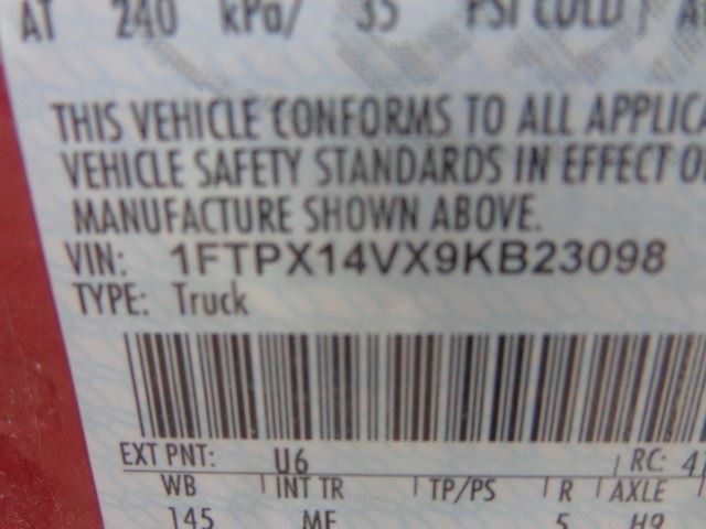 Driver Sun Visor Crew Cab With Mirror Fits 09-10 FORD F150 PICKUP 9438