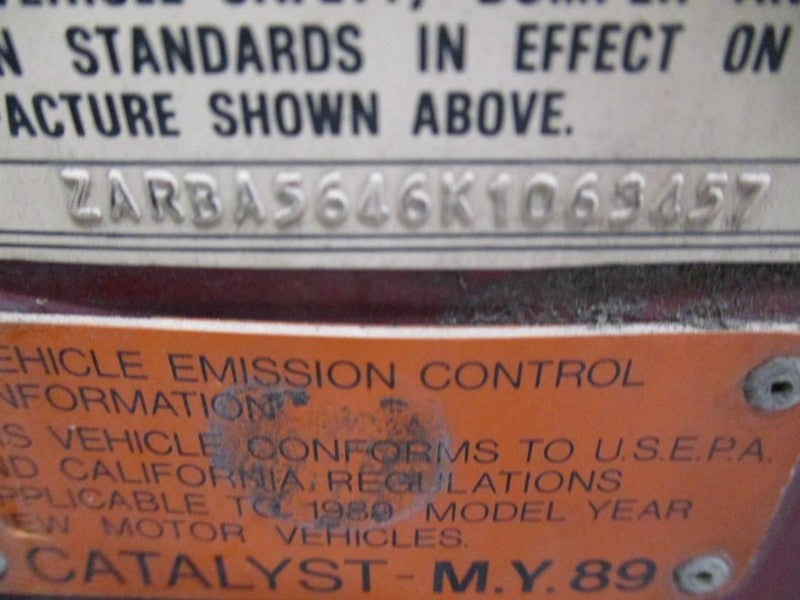 GRADUATE  1989 Fuse Box Cabin 1670694