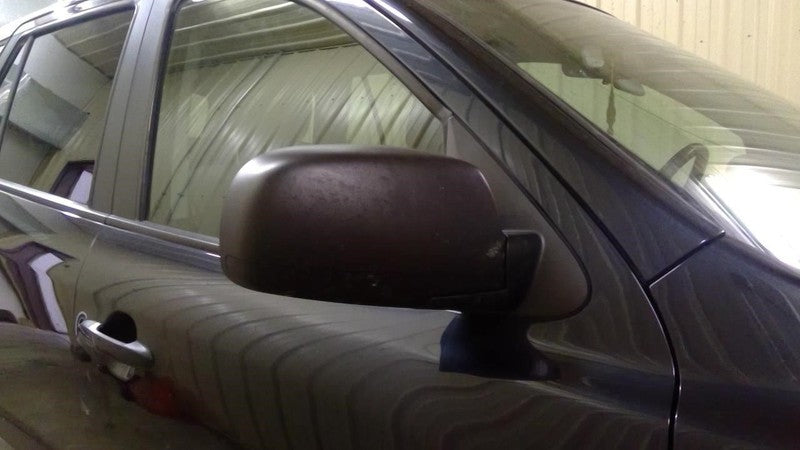 Passenger Side View Mirror Power Heated Matte Black Fits 07-12 SANTA F