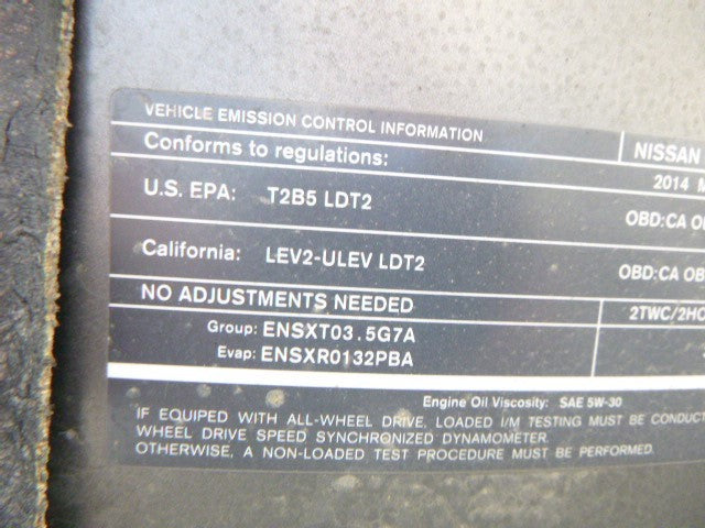 Engine ECM Electronic Control Module 3.5L 6 Cylinder Fits 14 MURANO 19