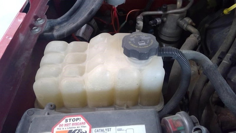 Coolant Reservoir Fits 04-09 HUMMER H2 1735665
