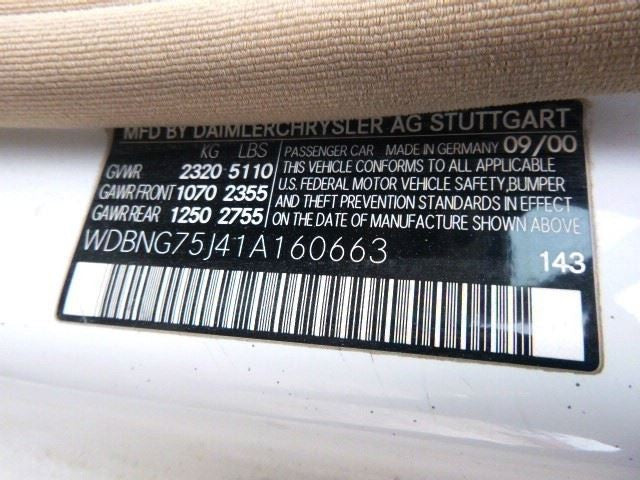 Wheel 220 Type S430 7 Spoke 16x7-1/2 Fits 00-02 MERCEDES S-CLASS 19297