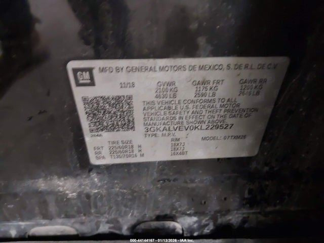 Driver Left Front Window Regulator Fits 18-24 EQUINOX 1887191