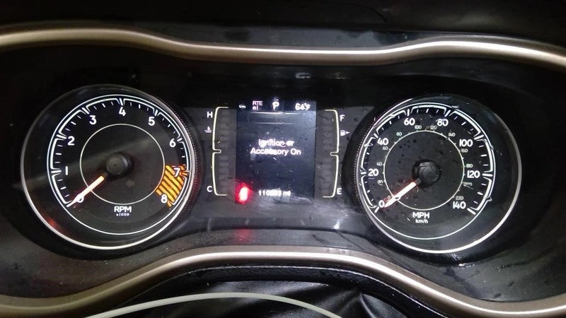 Speedometer Cluster 140 MPH 3.5" Display Screen Fits 14 CHEROKEE 19085