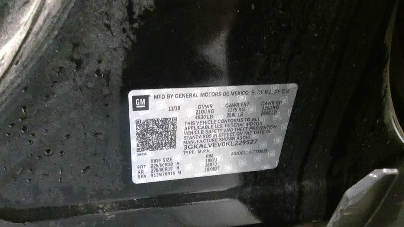 Console Front Floor Heated Seat Fits 18-24 TERRAIN 1887225