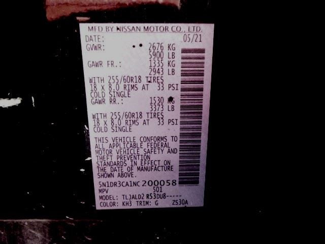 Anti-Lock Brake Part ID 47660-6TA9C Fits 22-25 PATHFINDER 1601704