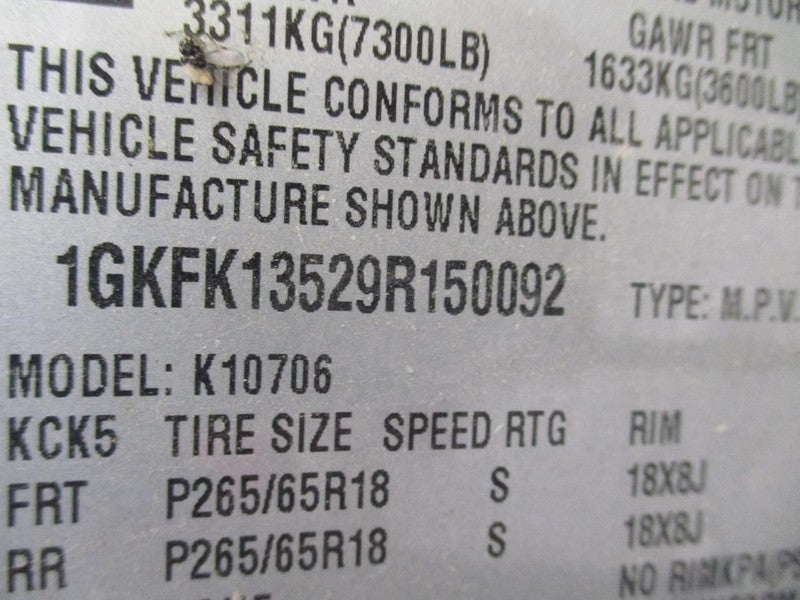 Seat Belt Front Bucket And Bench Driver Fits 08-09 AVALANCHE 1500 1675