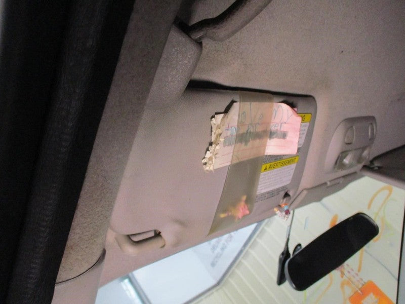 Driver Left Sun Visor Without Illumination Fits 03 IMPREZA 1744438