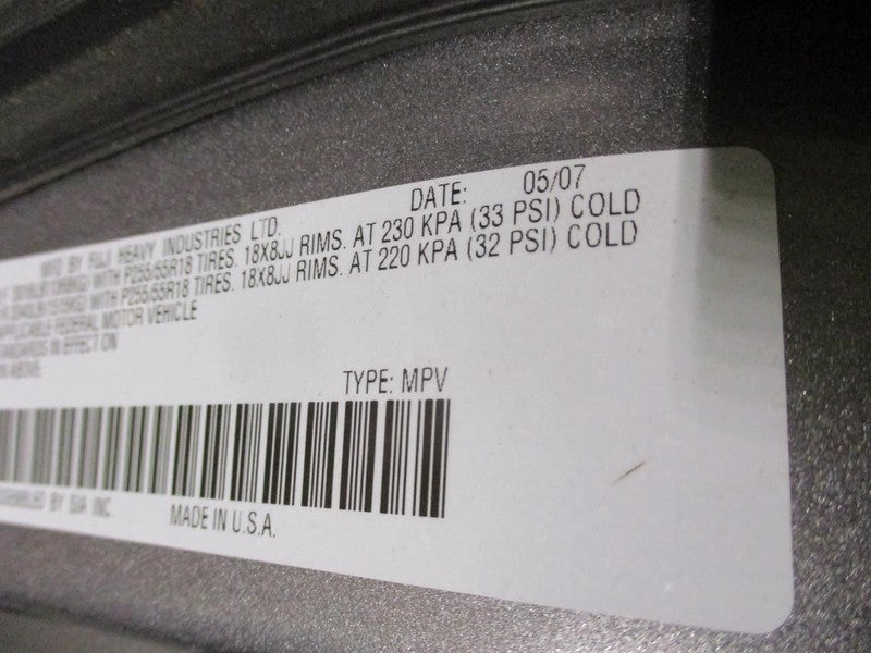 Driver Left Front Knee Fits 06-14 TRIBECA 2017556