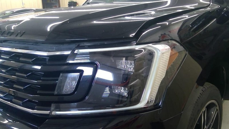 Driver Headlight LED Black Inner Bulb Trim Fits 19-21 EXPEDITION 19549
