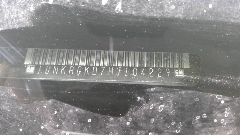 TRAVERSE  2017 Seat Belt Rear 1738533