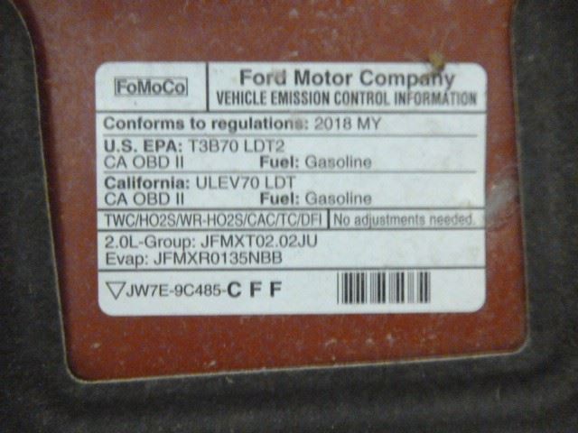 EDGE      2018 Seat Belt Rear 1720410