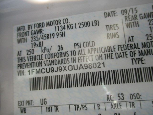 Driver Corner/Park Light Park Lamp-turn Signal Lower Fits 13-16 ESCAPE