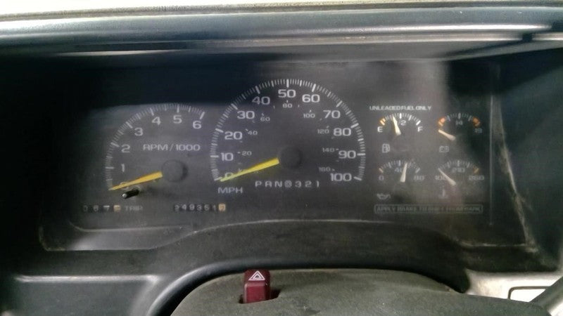 Speedometer MPH US Market Classic Style Cluster Fits 95-00 TAHOE 19174