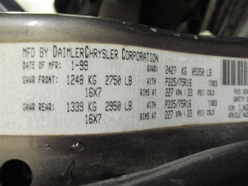 (LOCAL PICKUP ONLY) GRANDCHER 1999 Front Knee 1741517