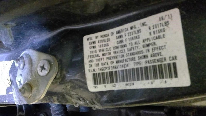 Power Steering Pump Fits 11-12 ACCORD 1722055
