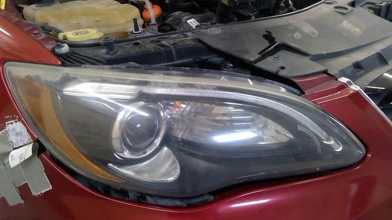Passenger Headlight Black Bezel Without Chrome Insert Fits 11-12 200 1