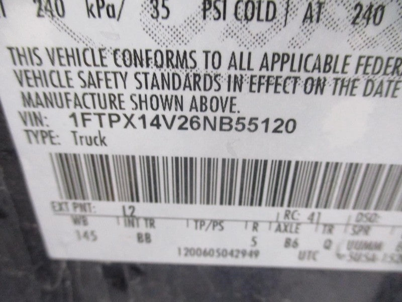 Alternator 8-280 Fits 04-08 FORD F150 PICKUP 1711394
