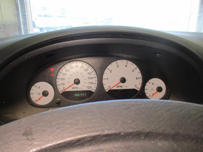 Speedometer Cluster White Face With Tachometer MPH Fits 06-07 CARAVAN 