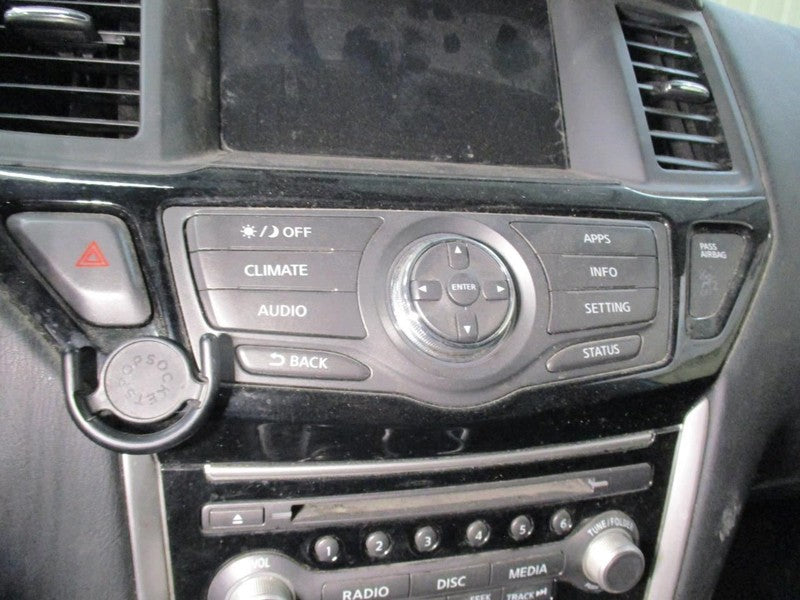 Audio Equipment Radio Control Panel Display Fits 17-20 PATHFINDER 1954