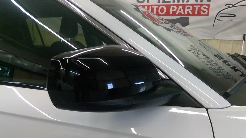 Passenger Side View Mirror Heated Gloss Black Fits 21-24 GRAND CHEROKE