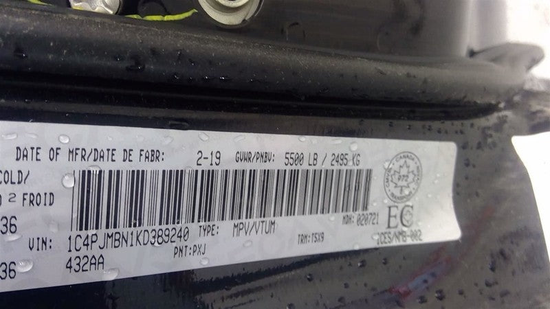 CHEROKEE  2019 Hatchback Strut 1644841