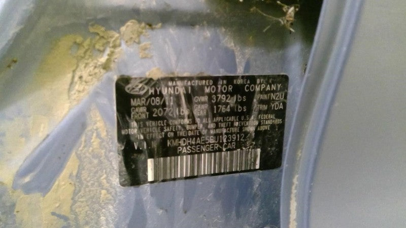 Alternator Hatchback GT ID 373002E200 Fits 11-18 ELANTRA 1887932