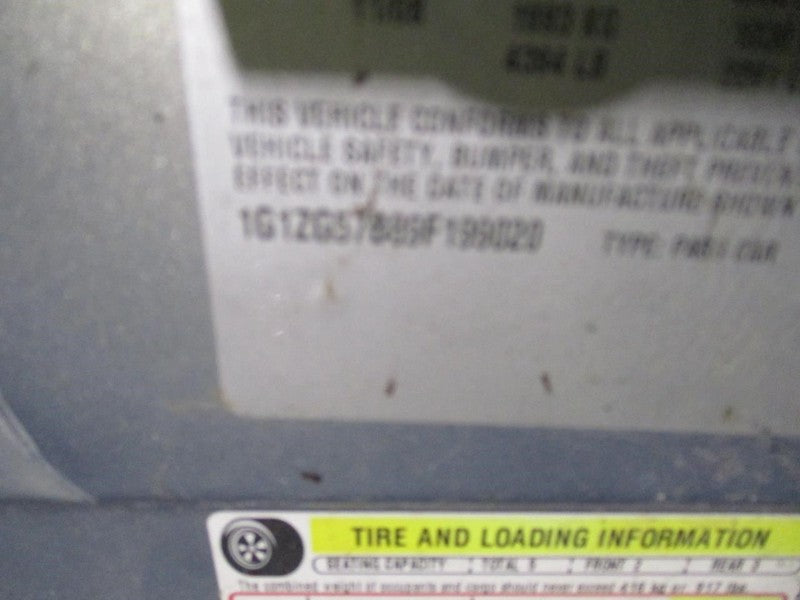 MALIBU    2009 Transmission Shift 2024452