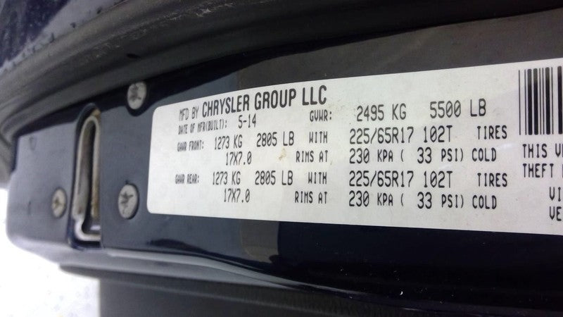 AC Compressor Fits 14-22 CHEROKEE 1715481