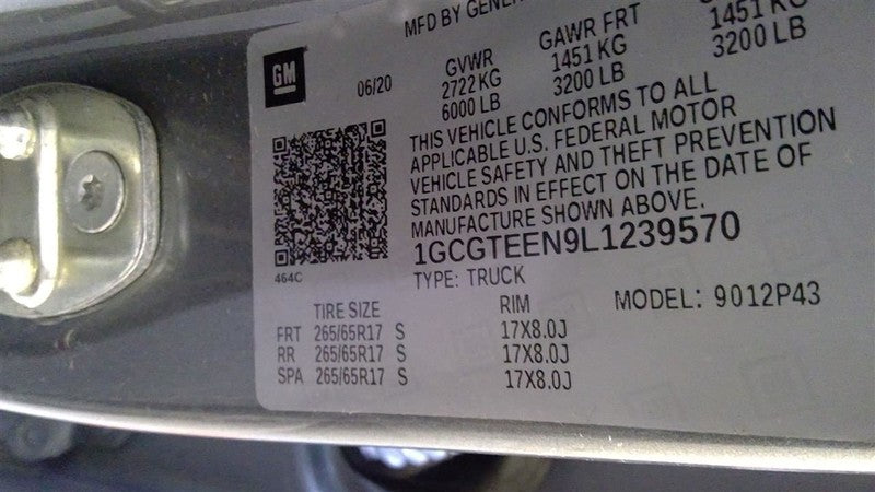 Fuel Pump Only Engine Mounted 3.6L Fits 17-25 XT5 1627032