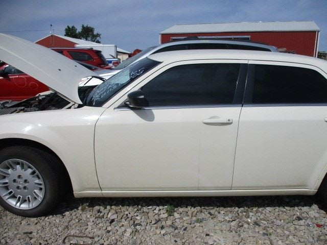 Driver Side View Mirror Fixed Black Textured Fits 05-10 300 1499262