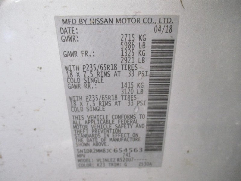 Throttle Body Fits 16-20 MAXIMA 1954046