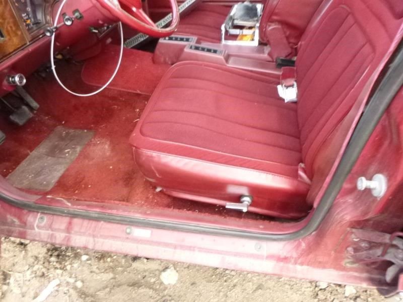 1982 MERCURY COUGAR Passenger Side Right Rear Inner Door Trim Panel
