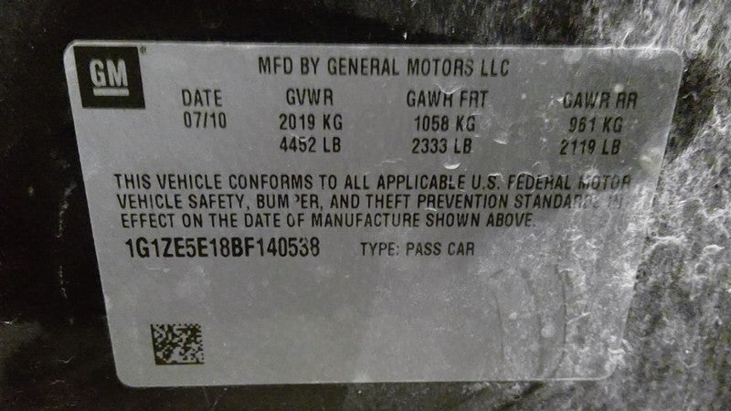 Starter Motor Fits 10-17 EQUINOX 1711422