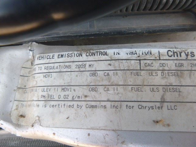 Engine 6.7L Diesel VIN L 8th Digit Fits 09 DODGE 2500 PICKUP 1557421