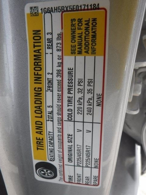 2014 Cadillac ATS passenger Front Inner Door Trim Panel
