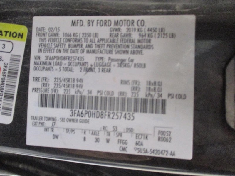 Starter Motor Fits 13-16 ESCAPE 1721875