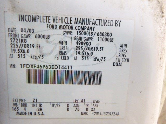 Steering Gear/Rack Power Steering Fits 02-05 EXCURSION 1575090
