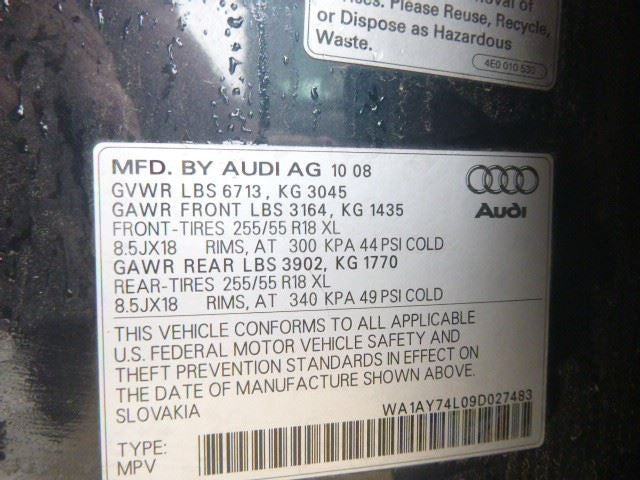 Transfer Case Fits 07-10 AUDI Q7 1661259