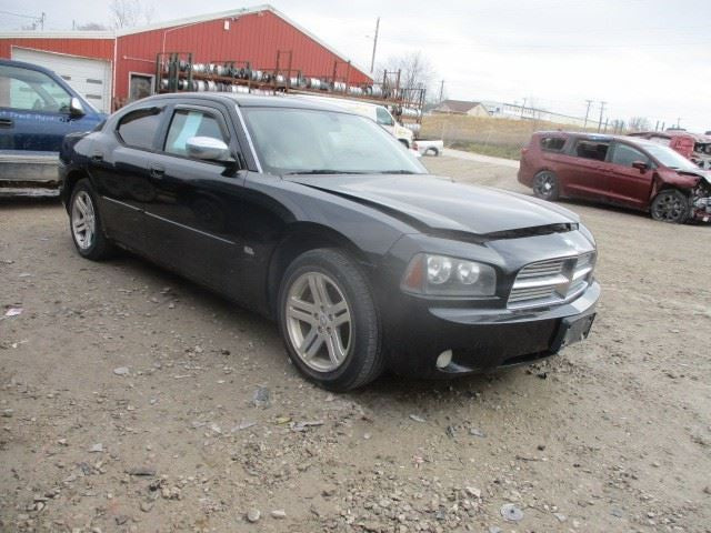 Passenger Side View Mirror Power Fixed Black Fits 06-10 CHARGER 153306