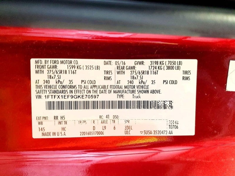 AC Evaporator Automatic Temperature Control Fits 15-16 FORD F150 PICKU
