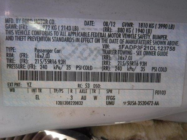 Temperature Control Manual Temperature Control Fits 13-14 FOCUS 106152