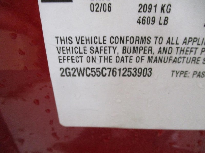 Starter Motor Fits 06-09 IMPALA 1859906